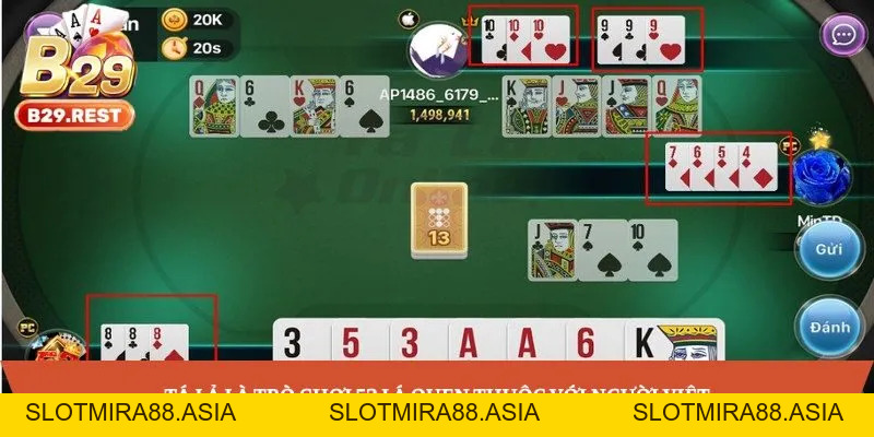Tá Lả: Game bài quen thuộc nhưng đầy kịch tính nhất